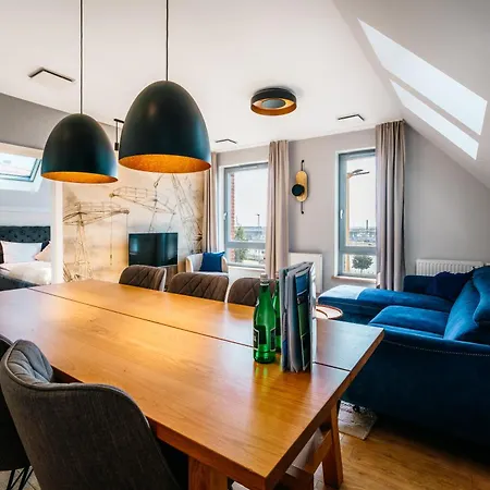 River's Touch Grand Z Widokiem Na Odre Stettino