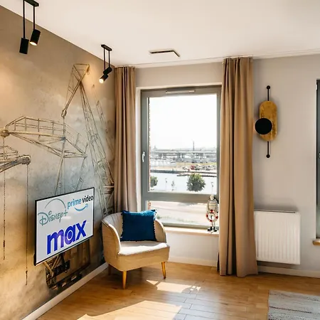 Appartamento River's Touch Grand Z Widokiem Na Odre Stettino