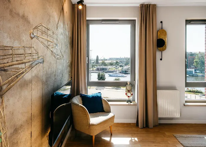 River's Touch Grand Z Widokiem Na Odrę Apartament *