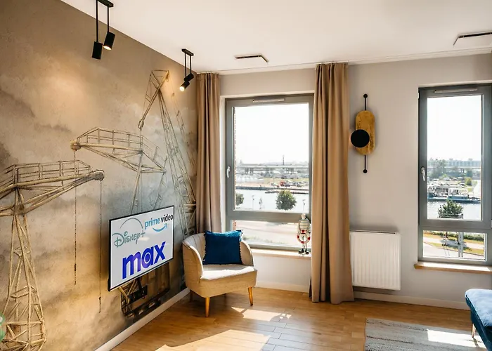 Apartament River's Touch Grand Z Widokiem Na Odrę Szczecin